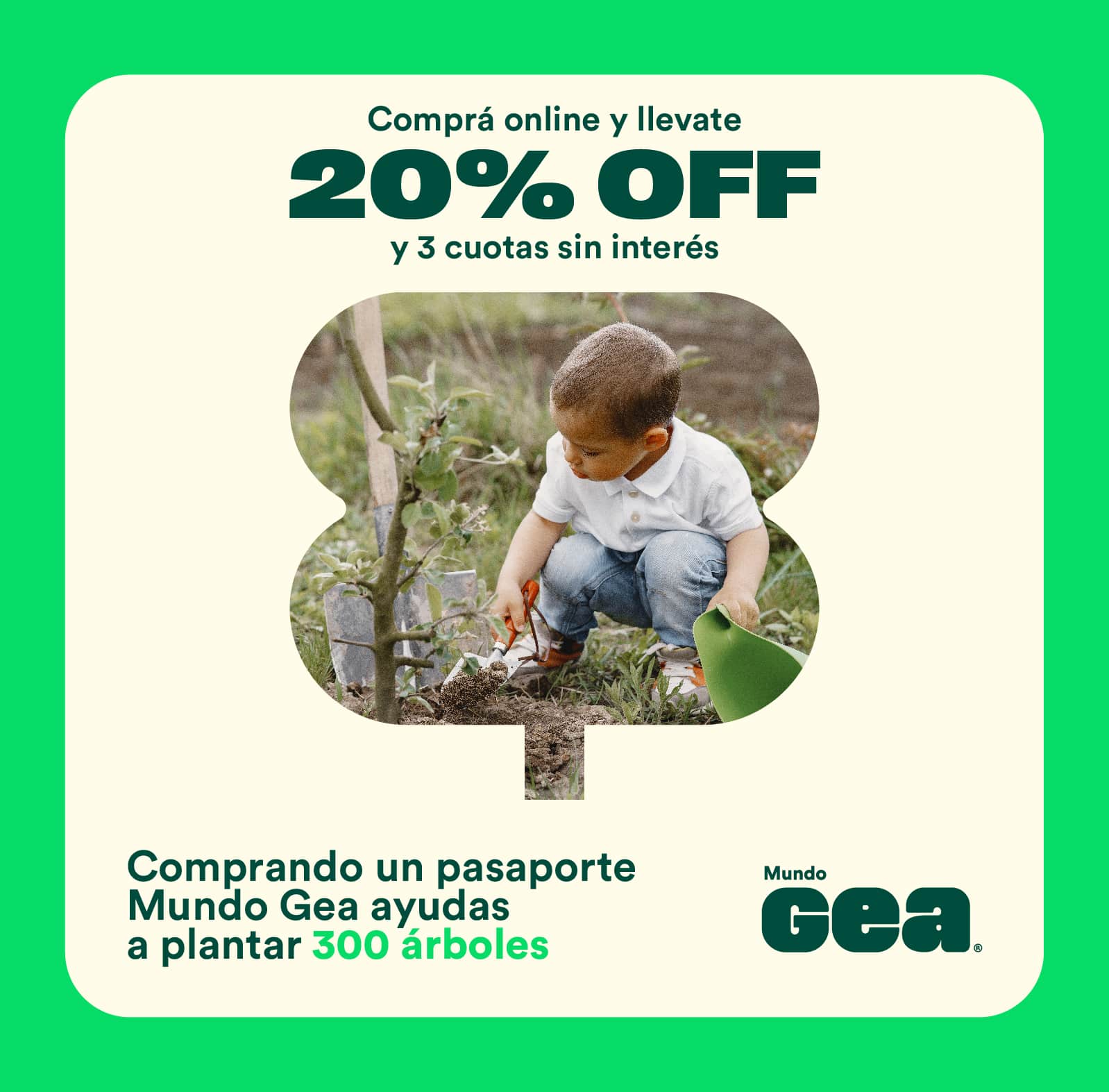 Septiembre mes de la primavera 20% OFF